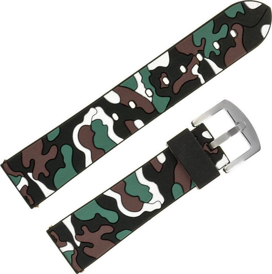 Pacific Silikonowy pasek do zegarka 20 mm Pacific U13-1.22-20