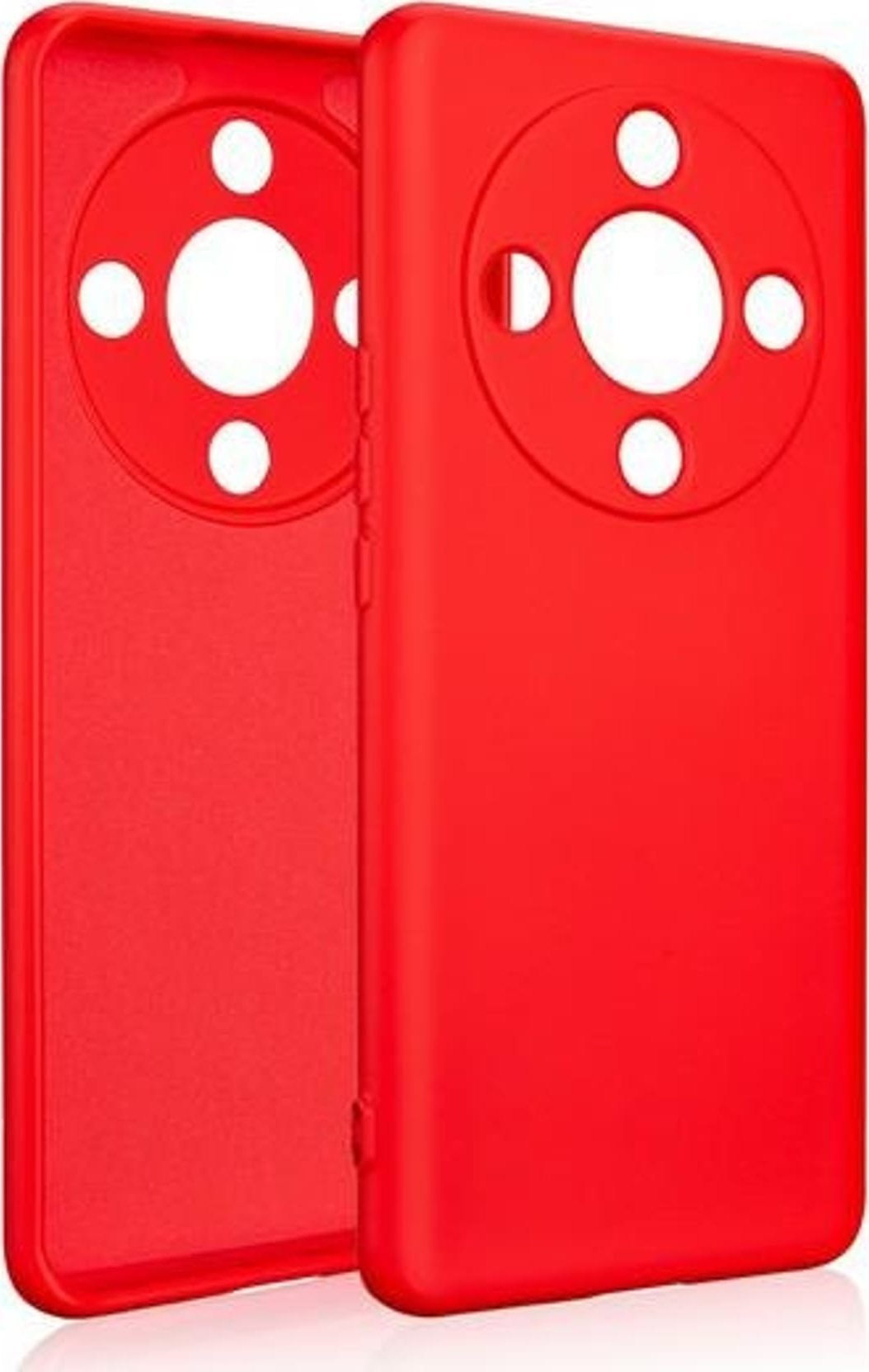 Beline Beline Etui Silicone Honor Magic6 Lite czerwony/red