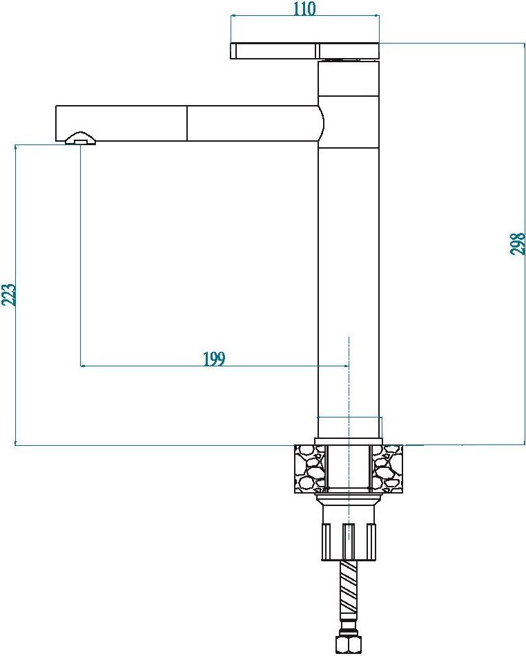 Bateria kuchenna Alveus ALVEUS ZINA bateria kuchenna twiglight + chrom
