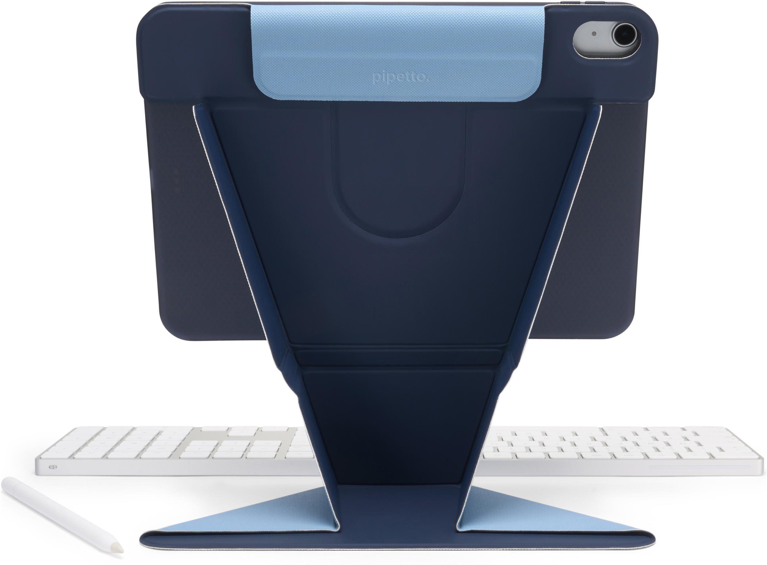 Pipetto Origami No6 Stand case, dark blue - iPad 10.9" (2022)