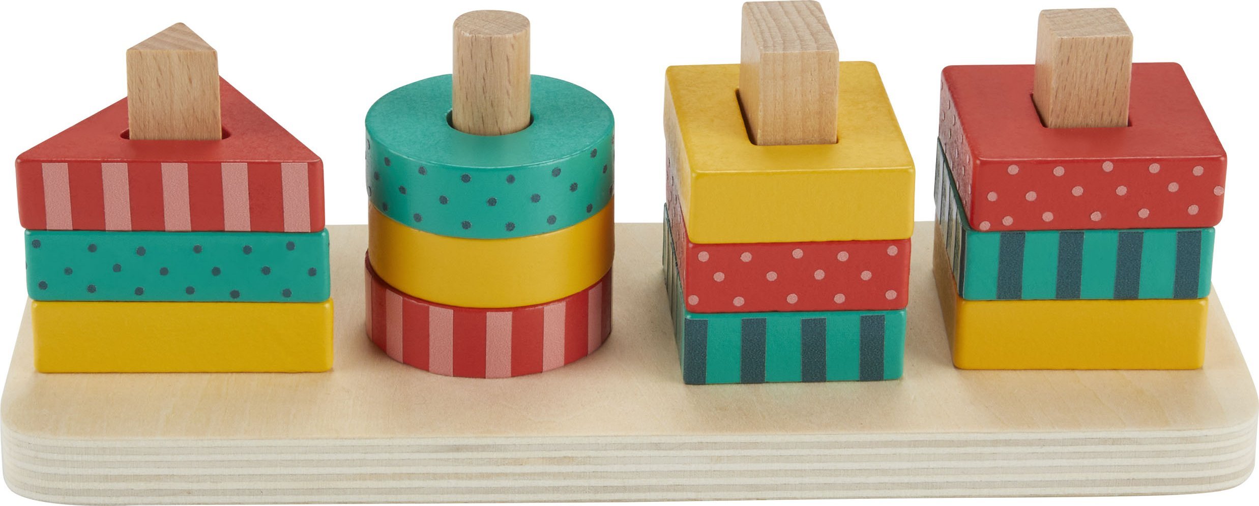 Fisher-Price Fisher Price Wood Shape Stacker