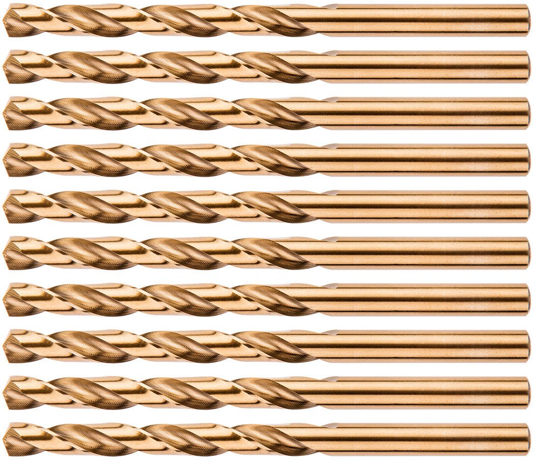 Wiertła do metalu HSS-Co 6.0 mm, 10 szt.