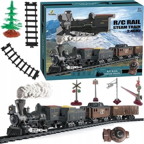 Madej Zestaw z pociągiem b/o światło, dźwięk Madej