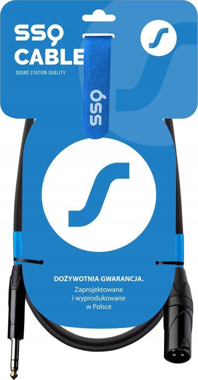 Kabel SSQ SSQ JSXM2 Event - Jack stereo 6.3 / XLR Meski