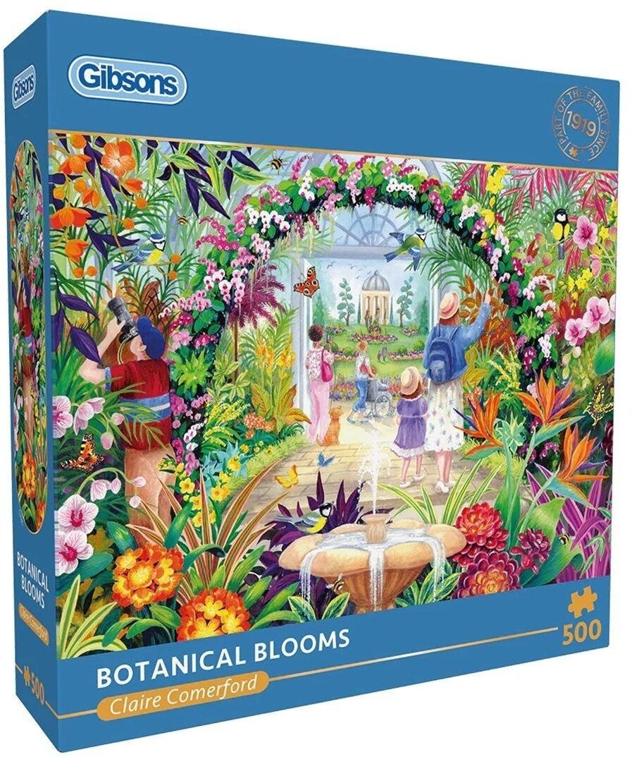 Puzzle 500 Kwiaty botaniczne