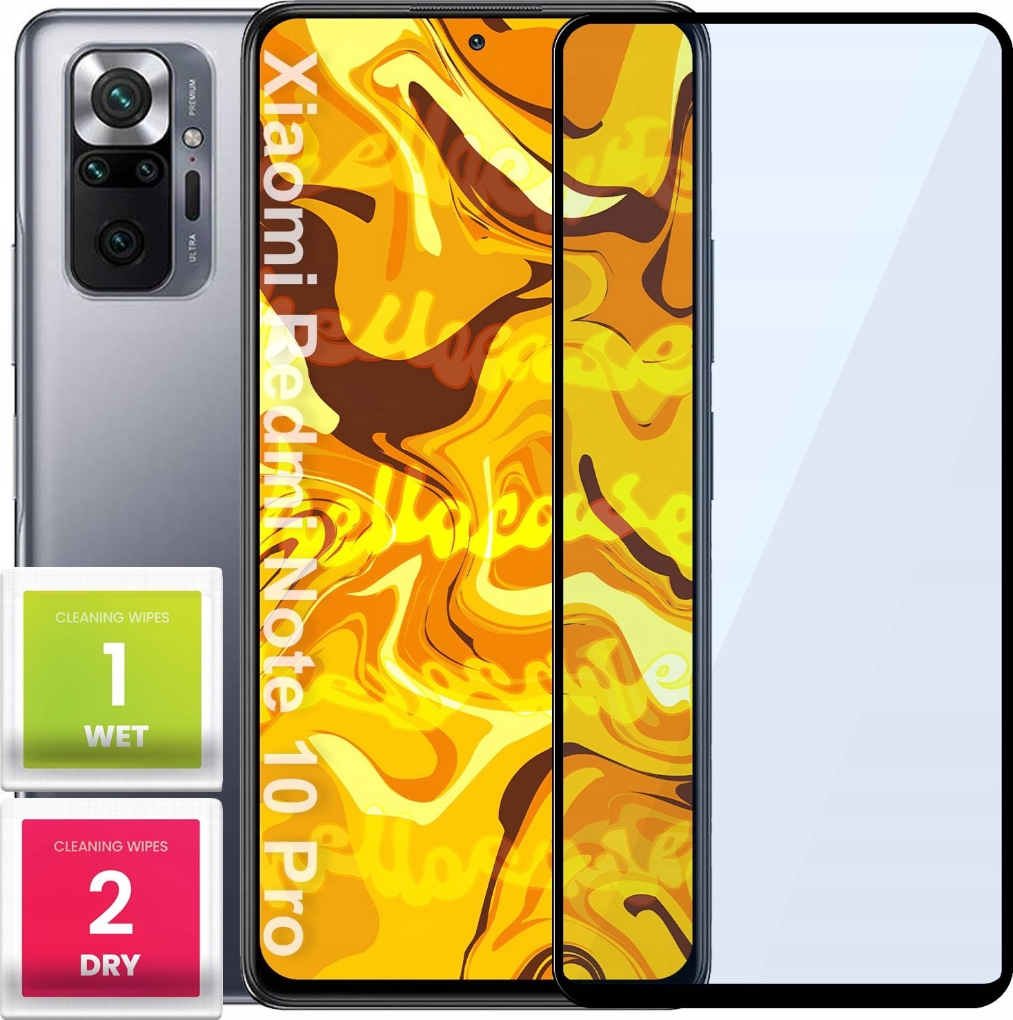 Hello Case SZKŁO HARTOWANE DO XIAOMI REDMI NOTE 10 PRO / REDMI NOTE 10 PRO MAX PEŁNE