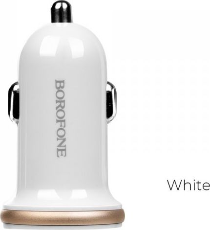 Ładowarka Borofone 2x USB-A 2.1 A (BFO-BZ5-W)