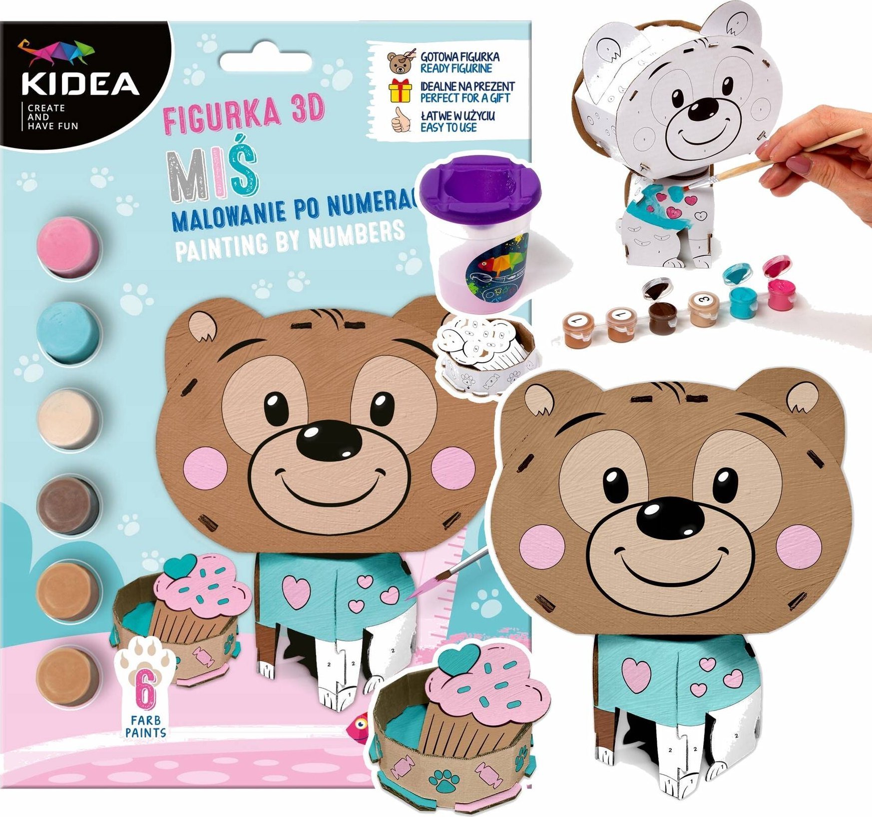 Derform ZEST KREAT MALOW PO NUMER MIS 3D DERF KIDEA PUD