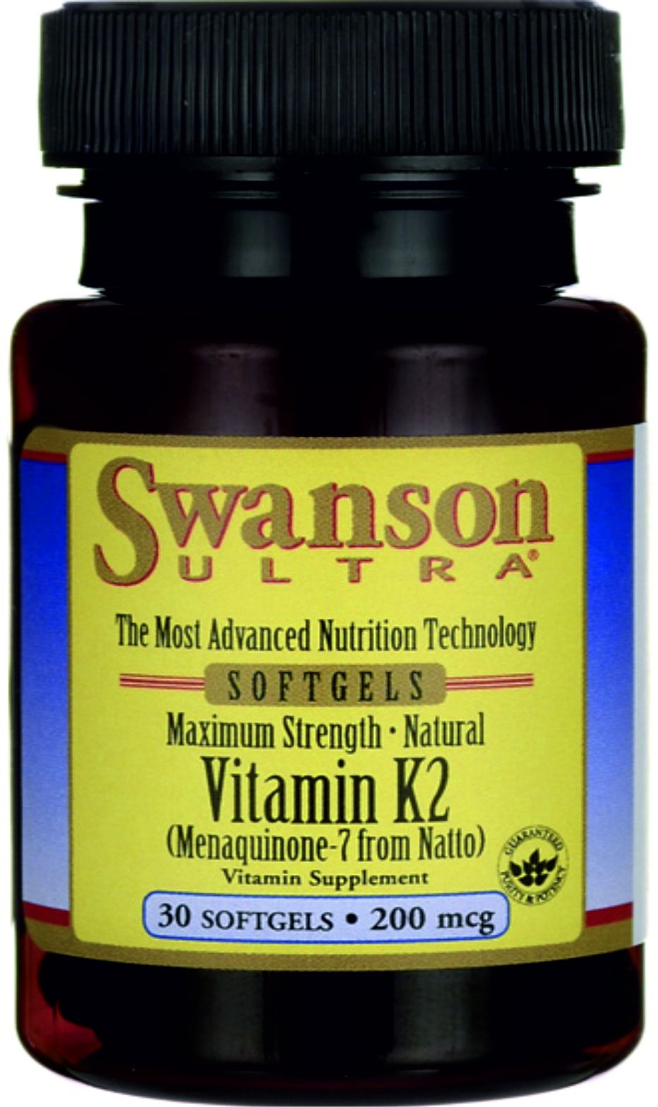 Swanson Witamina K2 naturalna 100mcg 30 żel