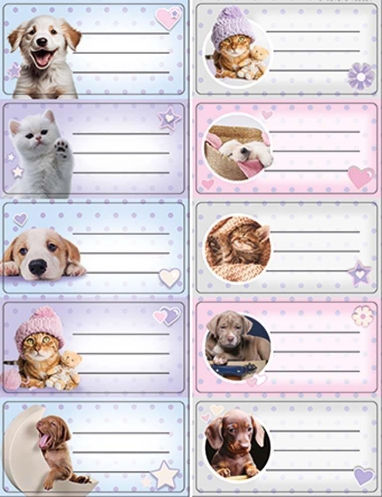 Naklejki na zeszyty The Sweet Pets Kids