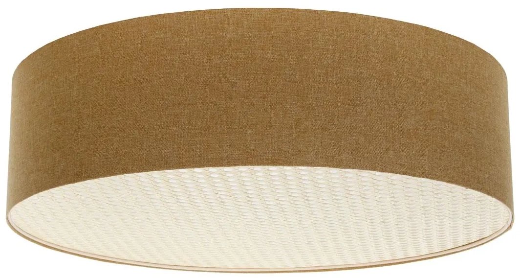 Plafon sufitowy ERUTAN RATTAN 50 żółty BPS KONCEPT