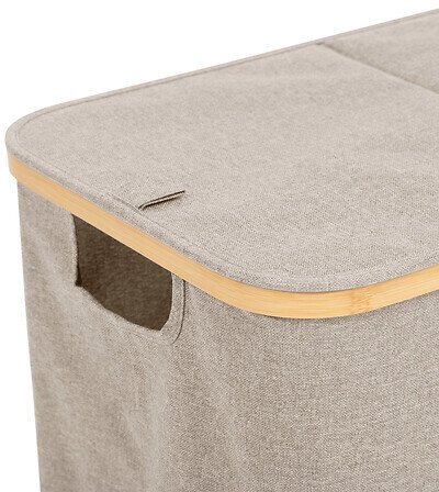 Kosz na pranie dwukomorowy TIDY, 80 l