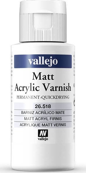 Vallejo Vallejo: Matt Acrylic Varnish 60ml