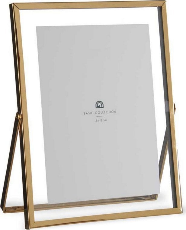 Ramka Giftdecor Metalowa ramka na zdjęcie, 15 x 20 cm, metal