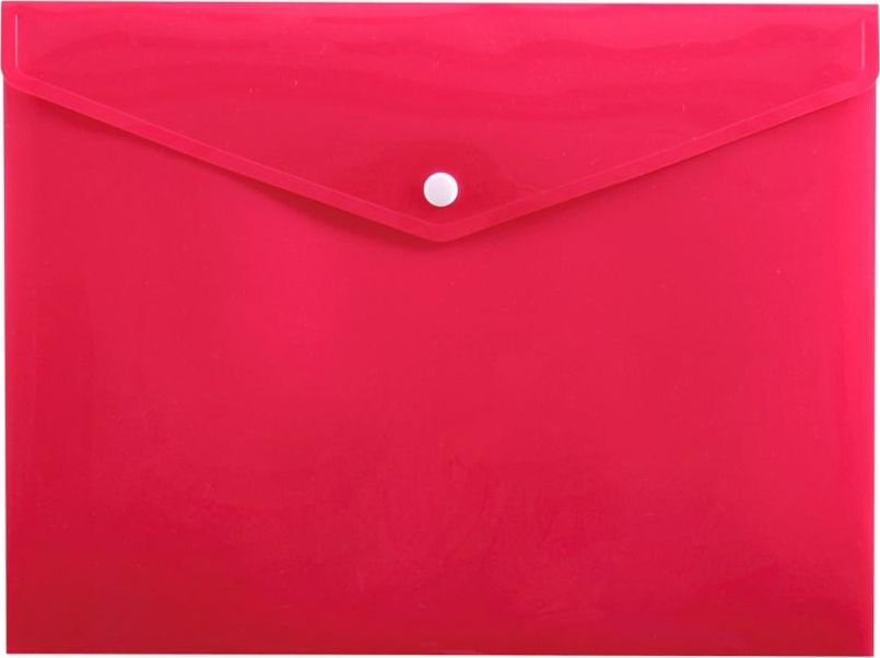 Penmate Koperta na zatrzask A4 PP-113 różowa PENMATE