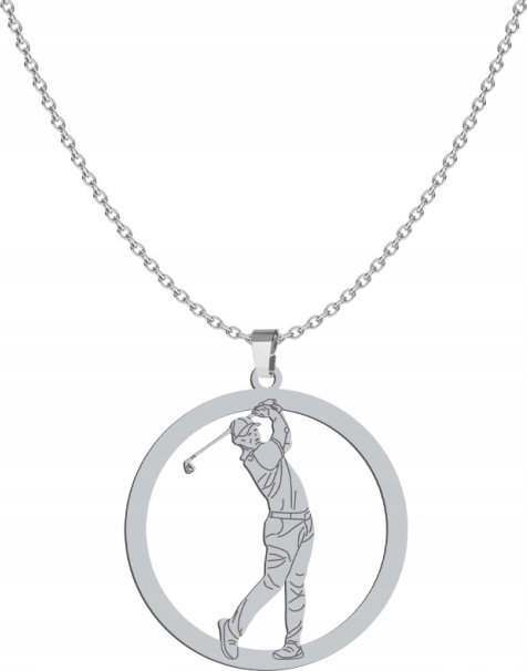 Radziszewska Jewellery Srebrny Naszyjnik Golf GRAWER GRATIS