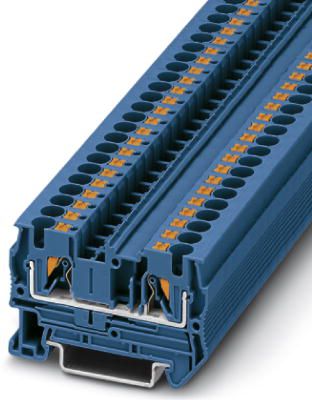 Phoenix Contact Listwa zaciskowa przepustowa 2-przewodowa 0,2-6mm2 niebieska PT 4-BU (3211760)