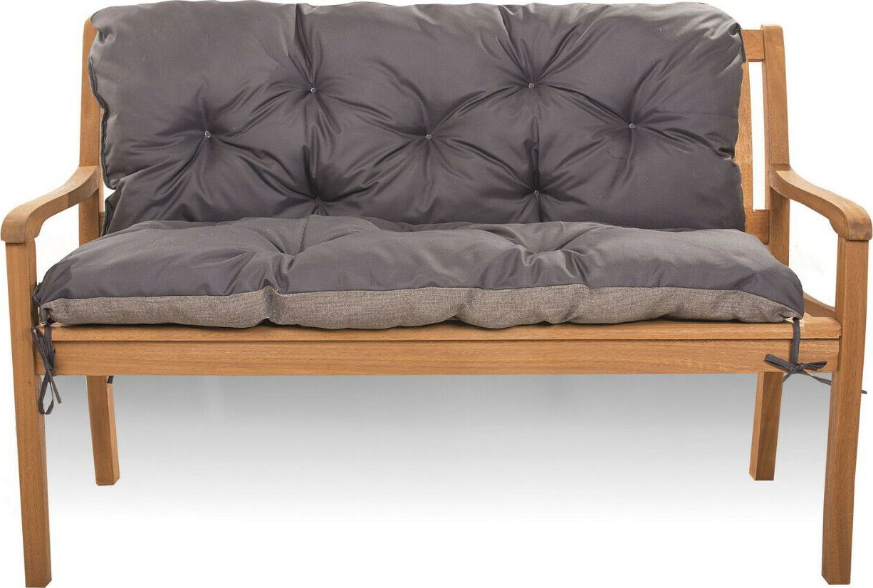 Setgarden Poduszki ogrodowe na ławkę/ huśtawkę rozmiar 120/60/50