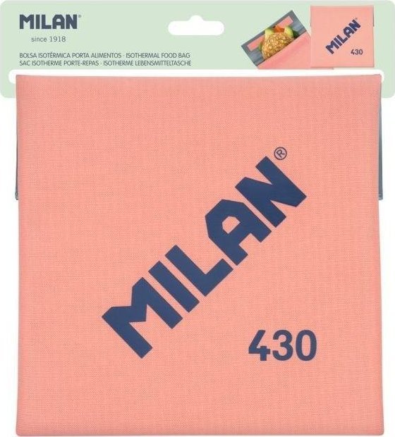 Torba izotermiczna 0,3L 1918 różowa MILAN