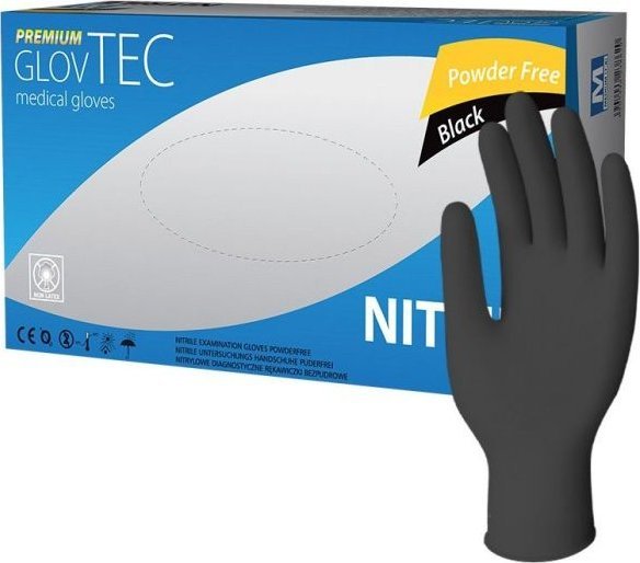 RĘKAW.NITRYL.B/PUD.CZARNE A`100 M