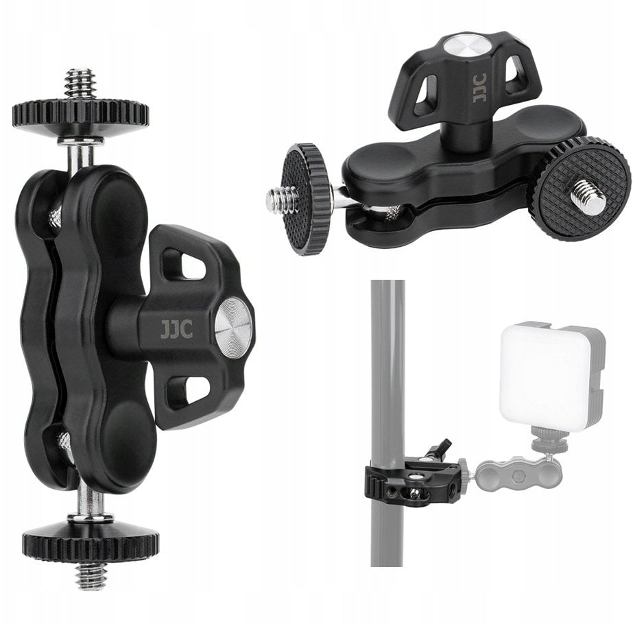 Uchwyt Ramię Przegubowe Magic Arm Na Monitor Lampę 2x 1/4"" / Jjc Bean Pod / Mfc-b