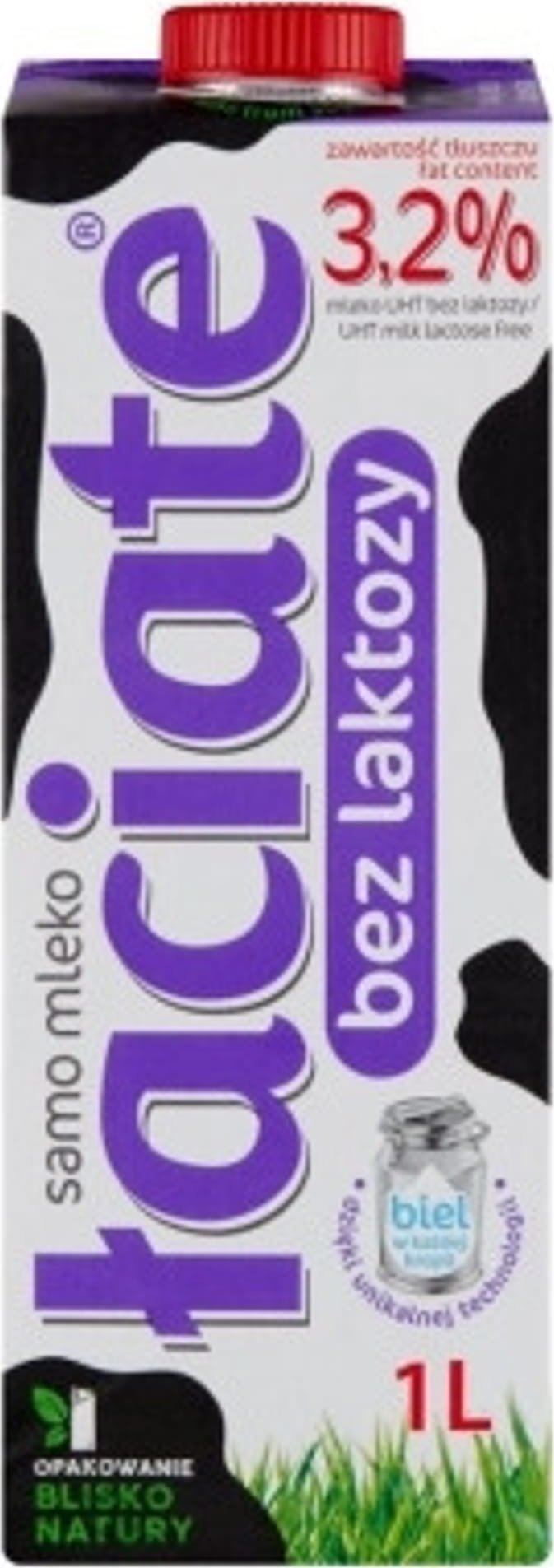 Łaciate Mleko UHT Łaciate 1L 3.2% bez laktozy
