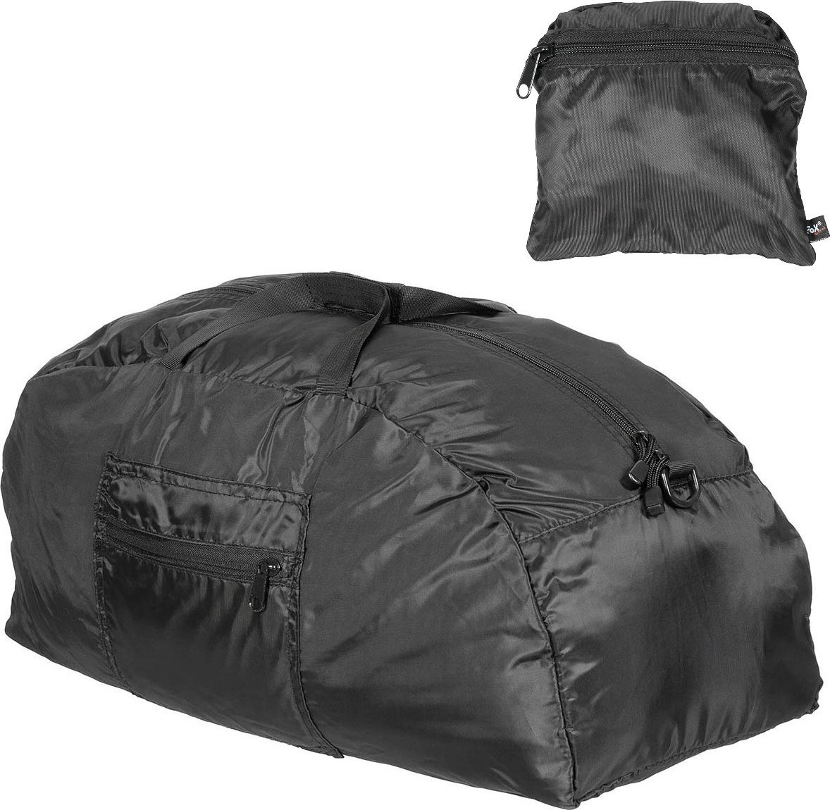 MFH Duża wodoodporna torba składana czarna