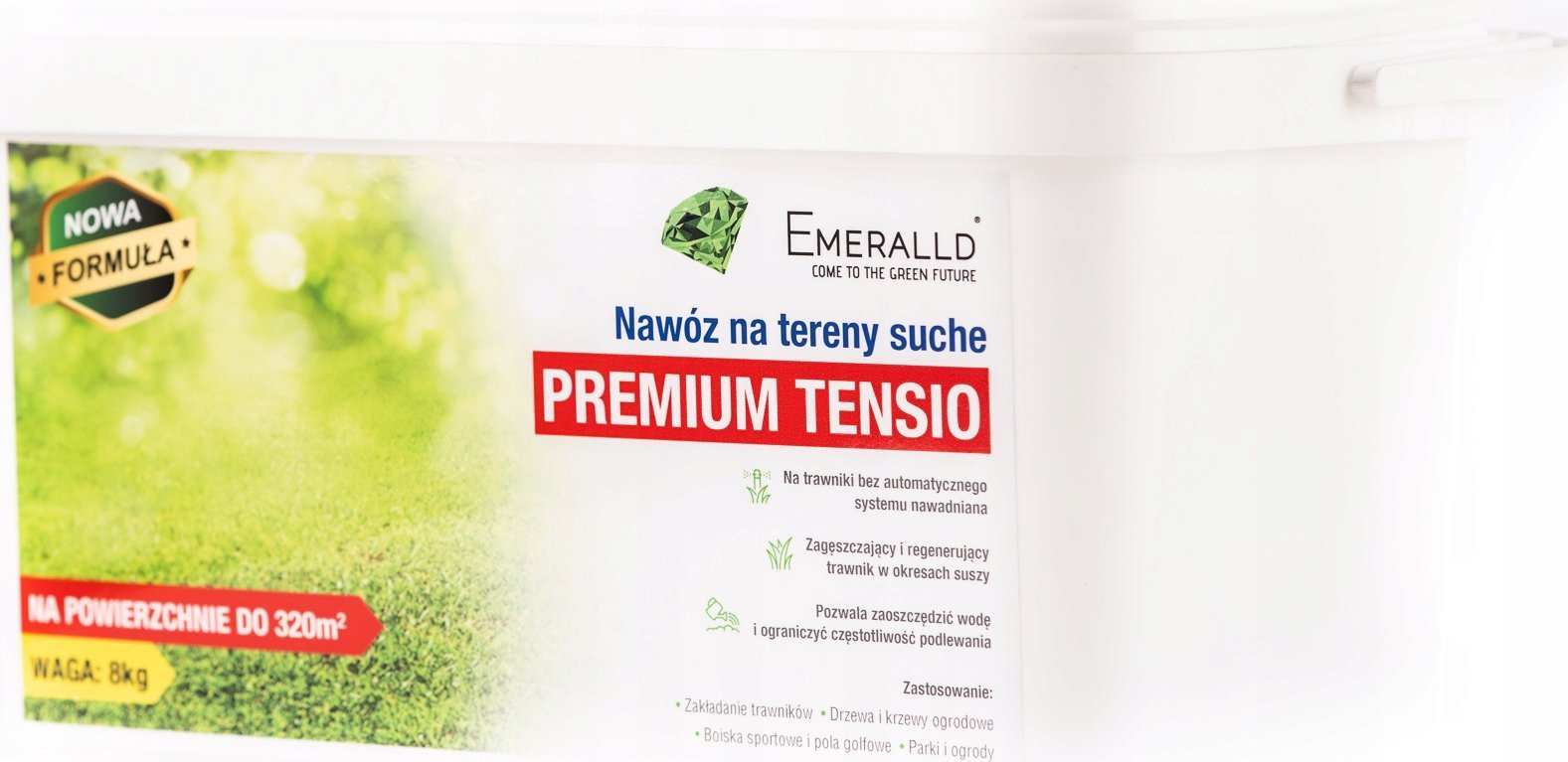 Emeralld Nawóz na tereny suche Water Saver / trawniki bez automatycznego systemu podlewania Emeralld PREMIUM Tensio