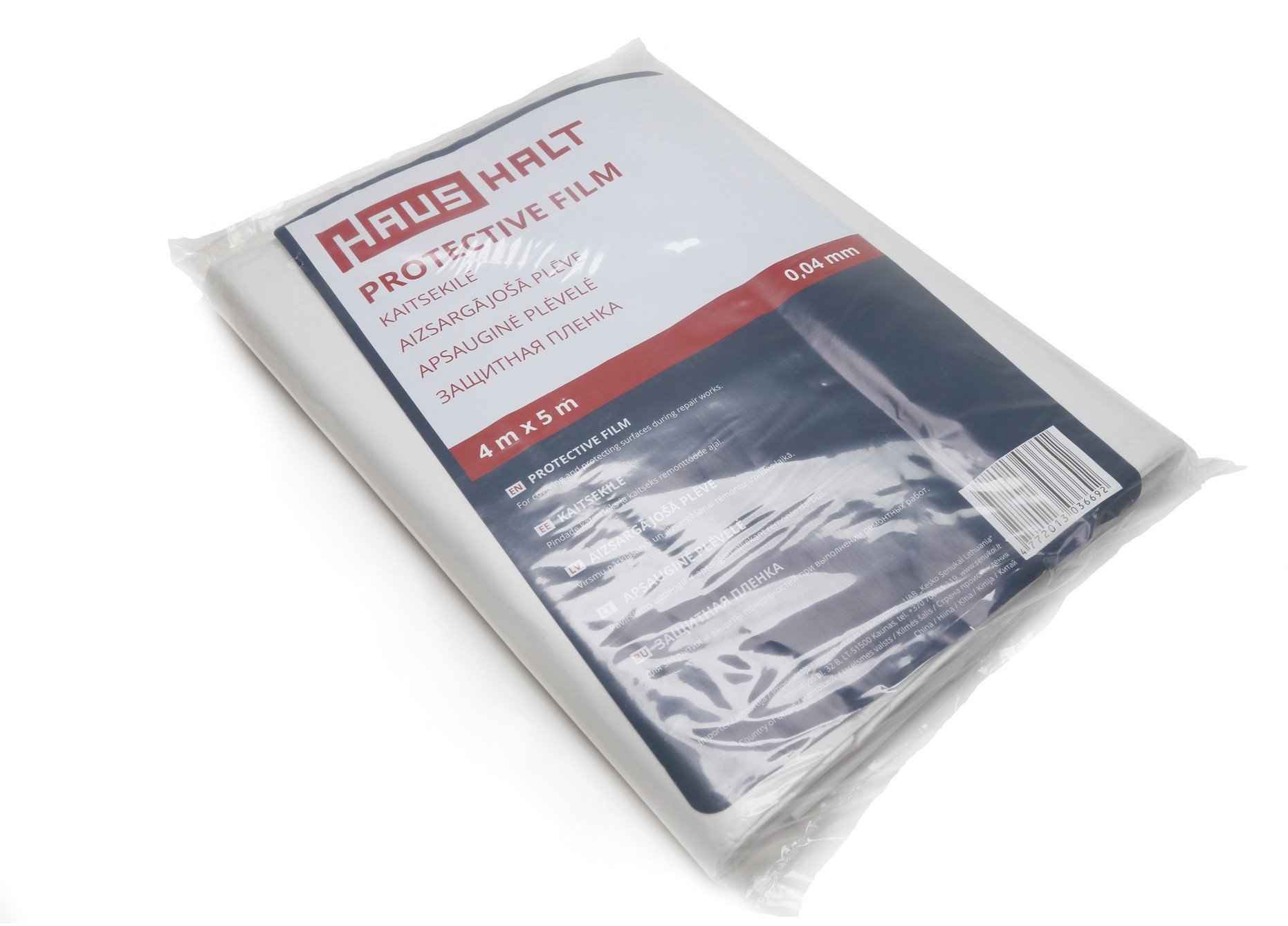 FILM HAUSHALT 4X5 M 0,04 MM