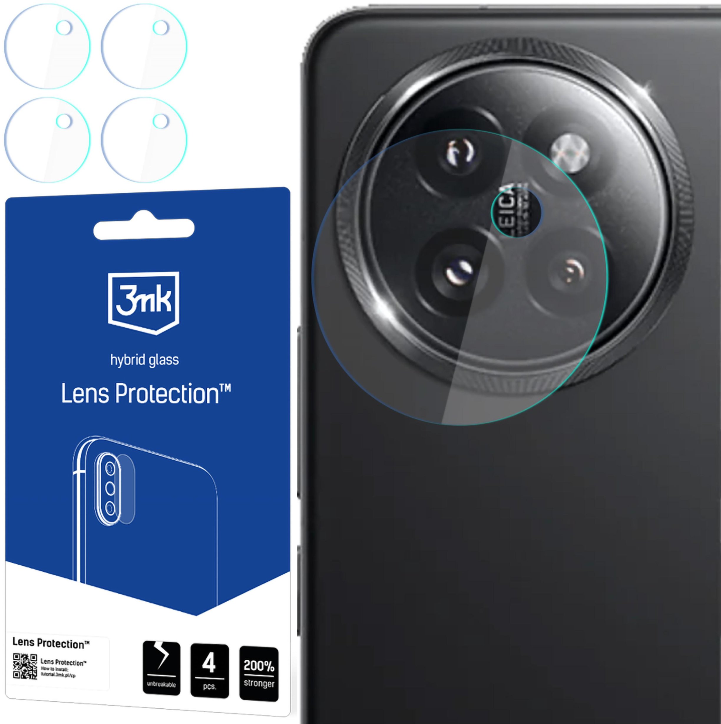 XIAOMI CIVI 4 PRO - 3MK LENS PROTECTION