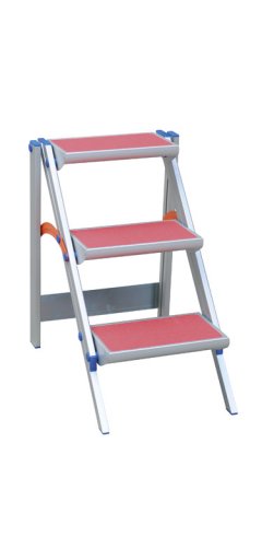 Drabex Drabina wolnostojąca jednostronna aluminiowa 3 stopniowa (DR8022)