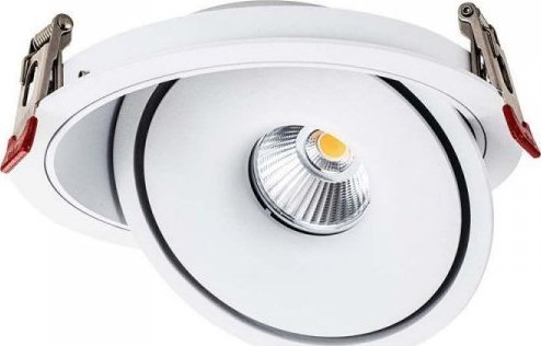 V-TAC Oprawa V-TAC LED Uchylny Downlight 20W LED COB CRI90+ CCT Biała VT-2520 3000K-4000K-6400K 1408lm