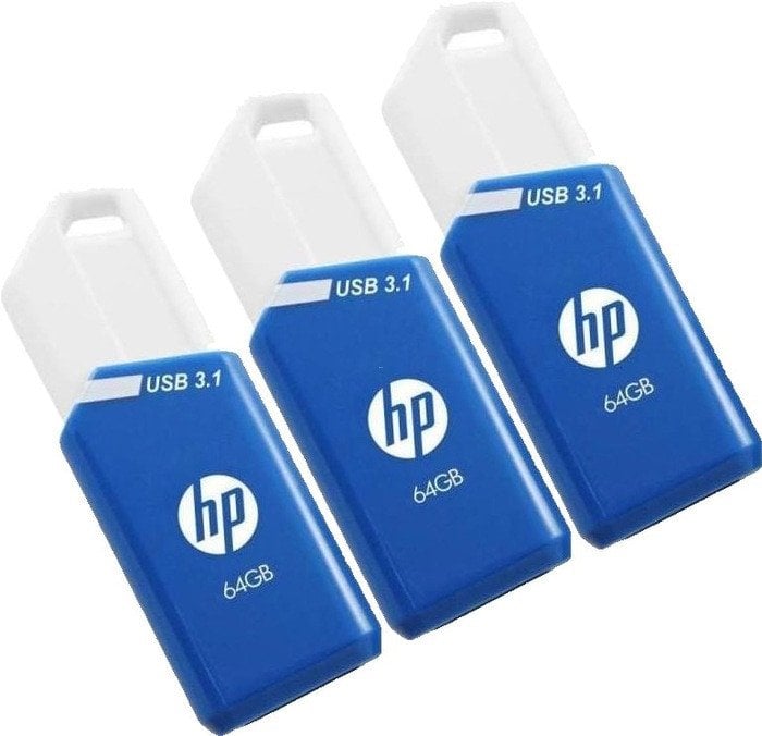 HP x755w 64GB USB 3.1 Stick 3er Pack (P)
