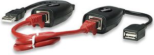 Adapter USB Manhattan Czarny (179300)