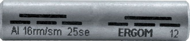 Ergom Końcówka łącząca aluminiowa LA 240mm (E12KA-01100101100)