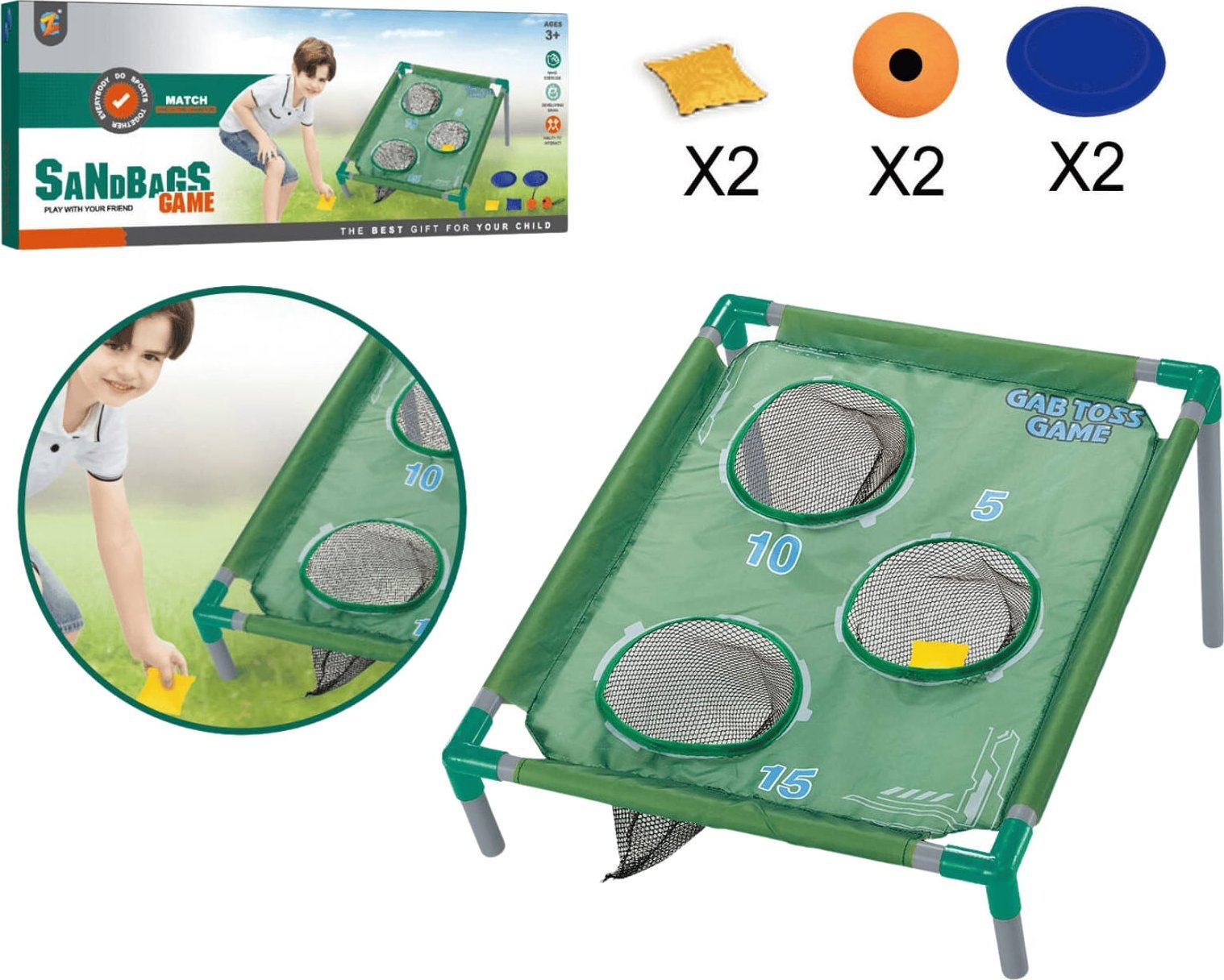 Trifox GRA RZUT DO CELU MATA Z OTWORAMI 1szt