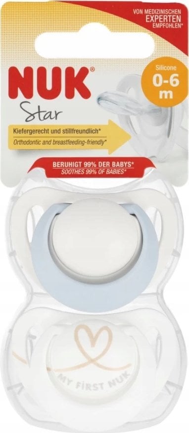 NUK SMOCZEK USP 2EL 0-6 BLUE STAR 10175285 1/6