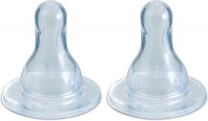 Canpol SMOCZEK SILIKON OKRĄGŁY WOLNY 2 SZT. 18/115 CANPOL BABIES 18/115