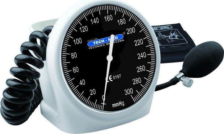 Ciśnieniomierz Tech-Med Ciśnieniomierz zegarowy TM-H Czarny TECH-MED