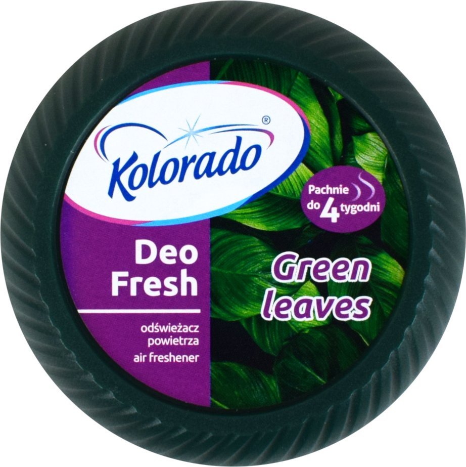Kolorado Kolorado Deo Fresh - Odświeżacz powietrza w żelu, 150 g - Zielone liście