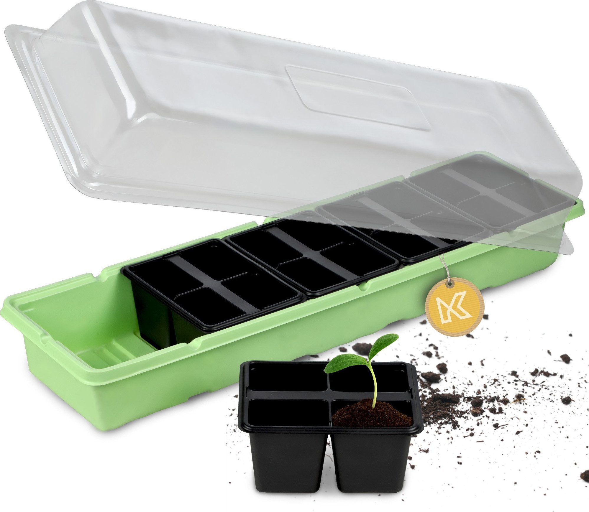 Kadax Miniszklarnia 20 Komór Kiełkownik Rozsada Zielnik