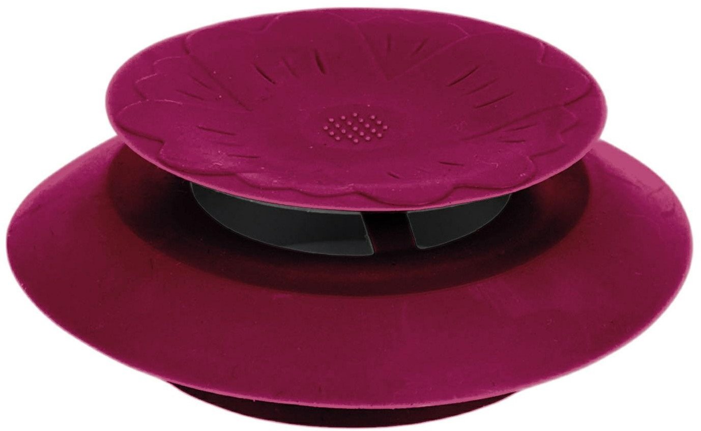 INTESI KOREK DO ZLEWU SILIKONOWY RÓŻOWY