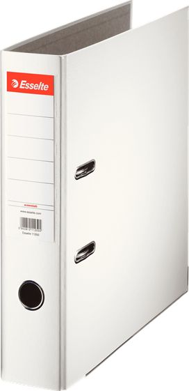Segregator Esselte Ekonomiczny dźwigniowy A4 75mm biały (11250 N)