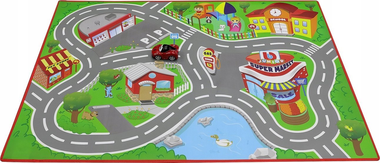 Bburago BB JUNIOR play mat Ferrari Junior City, 16-85007