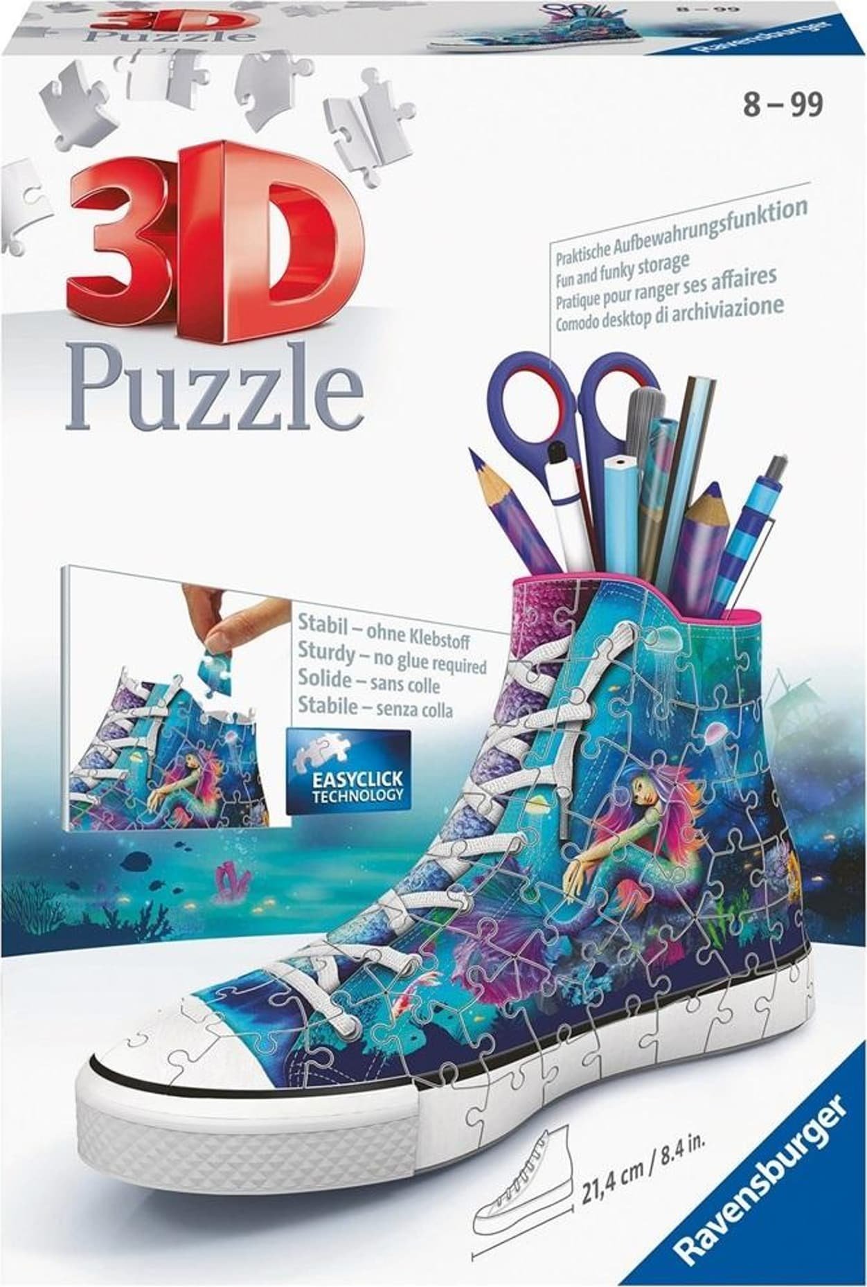 Ravensburger Puzzle 3D Trampek Syrena