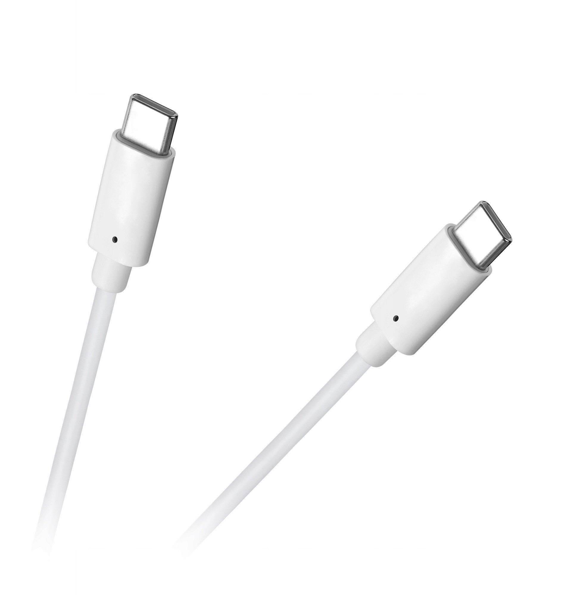 Kabel USB Cabletech USB-C - USB-C 1.5 m Biały (KPO4025-1.5)