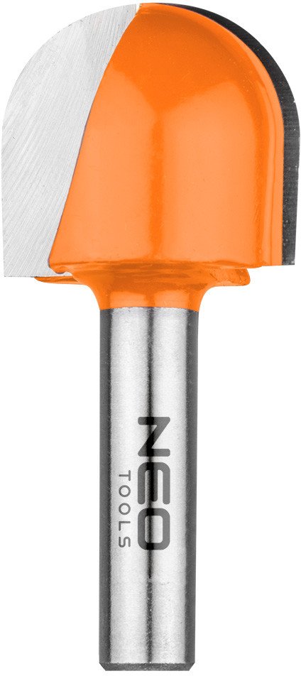 Frez do rowków długi typu U, TCT, 25.4 x 22.5 mm, trzpień 8 mm