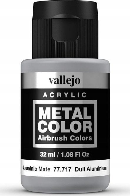 Vallejo Vallejo: 77.717 - Metal Color - Dull Aluminium (32 ml)