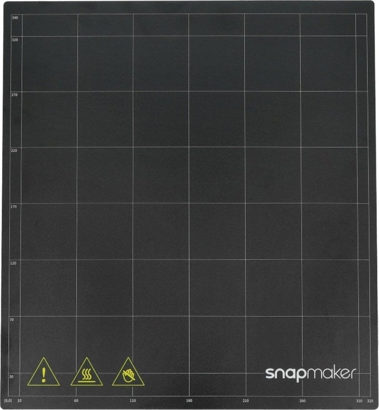 Snapmaker Dwustronna płyta ze stali sprężynowej - dla drukarek Snapmaker 2.0 A350 - teksturowana}