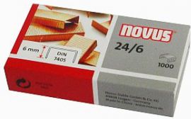 Novus Zszywki 24/6, 1000 szt. (040-0206 NO)